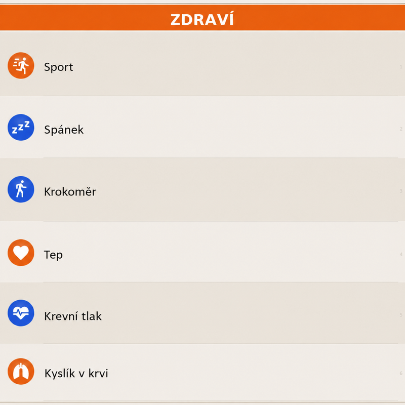 Vaše kondice, jedním pohledem.