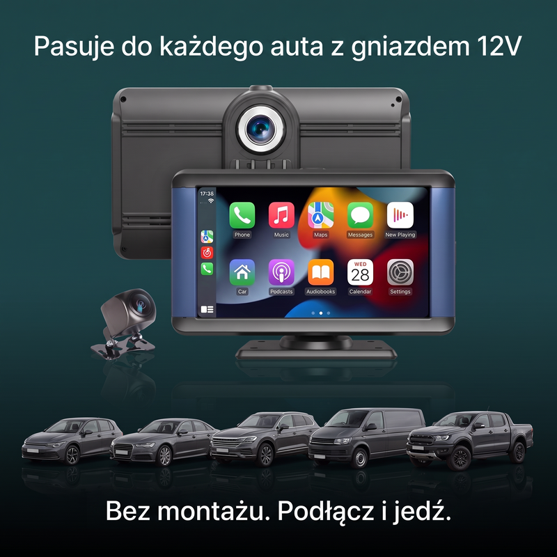 Pasuje do każdego auta, bez warsztatu