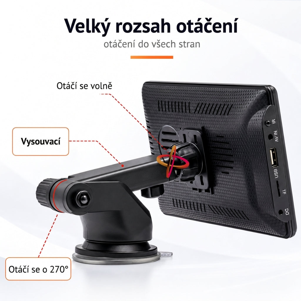 Nastavitelný otočný stojan