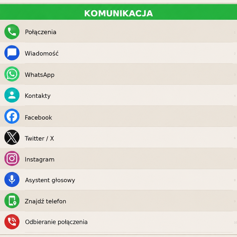 Pozostań w kontakcie.