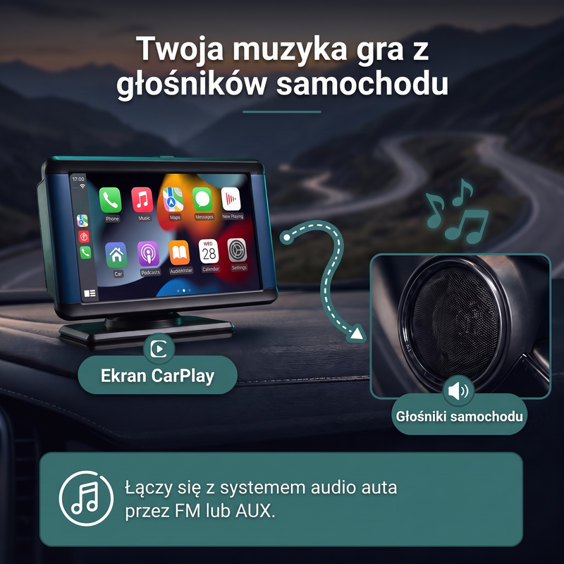 Dźwięk z głośników twojego auta